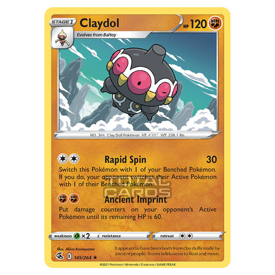 Pokemon - Sword & Shield - Fusion Strike - Claydol - 145/264