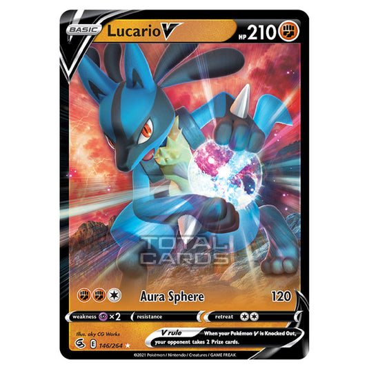 Pokemon - Sword & Shield - Fusion Strike - Lucario V - 146/264