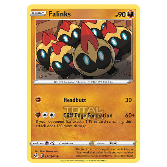 Pokemon - Sword & Shield - Fusion Strike - Falinks - 154/264