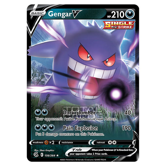 Pokemon - Sword & Shield - Fusion Strike - Gengar V - 156/264