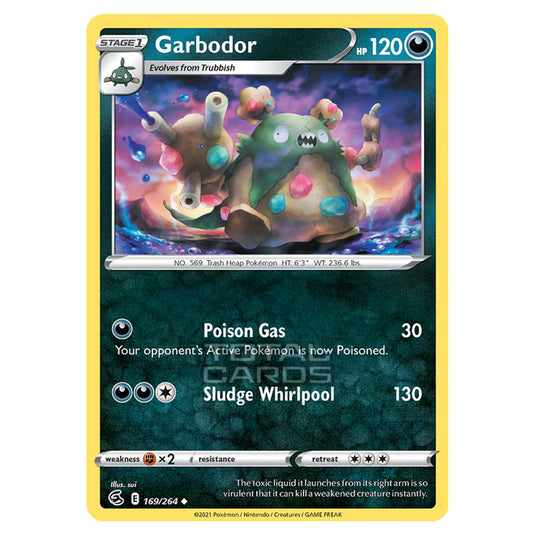 Pokemon - Sword & Shield - Fusion Strike - Garbodor - 169/264