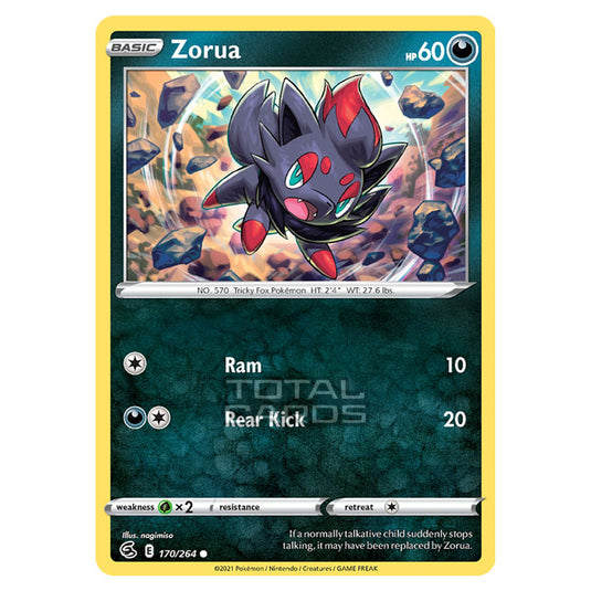 Pokemon - Sword & Shield - Fusion Strike - Zorua - 170/264