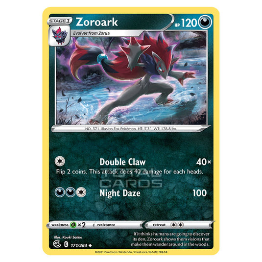 Pokemon - Sword & Shield - Fusion Strike - Zoroark - 171/264