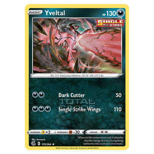 Pokemon - Sword & Shield - Fusion Strike - Yveltal - 175/264