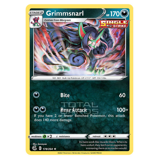 Pokemon - Sword & Shield - Fusion Strike - Grimmsnarl - 178/264