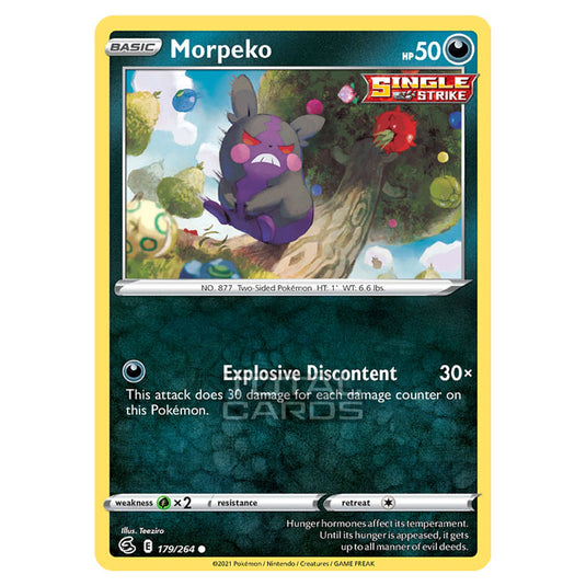 Pokemon - Sword & Shield - Fusion Strike - Morpeko - 179/264