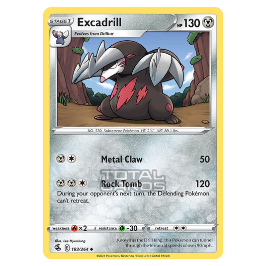 Pokemon - Sword & Shield - Fusion Strike - Excadrill - 183/264