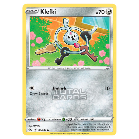 Pokemon - Sword & Shield - Fusion Strike - Klefki - 186/264