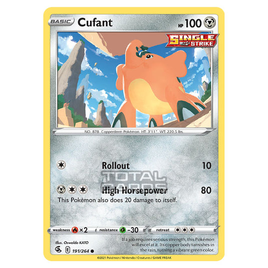 Pokemon - Sword & Shield - Fusion Strike - Cufant - 191/264