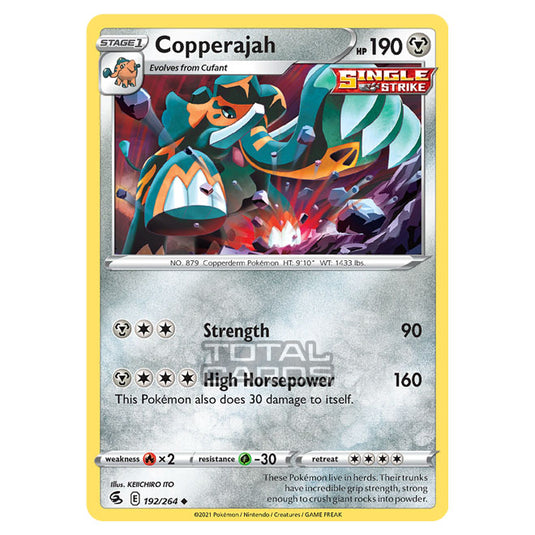 Pokemon - Sword & Shield - Fusion Strike - Copperajah - 192/264