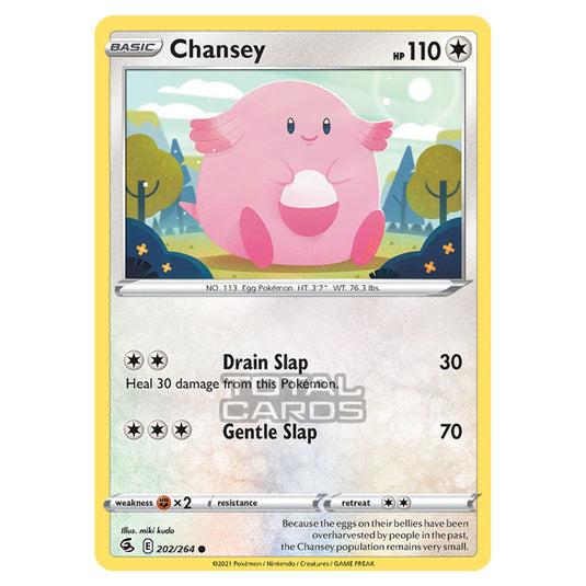 Pokemon - Sword & Shield - Fusion Strike - Chansey - 202/264