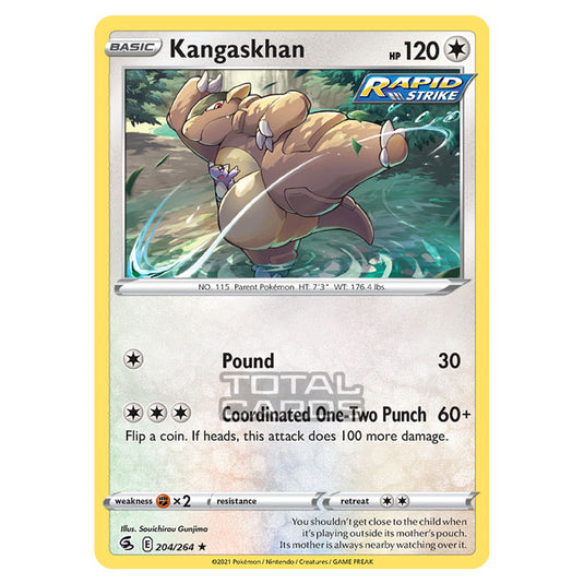 Pokemon - Sword & Shield - Fusion Strike - Kangaskhan - 204/264