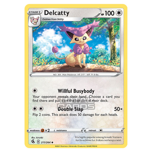 Pokemon - Sword & Shield - Fusion Strike - Delcatty - 211/264