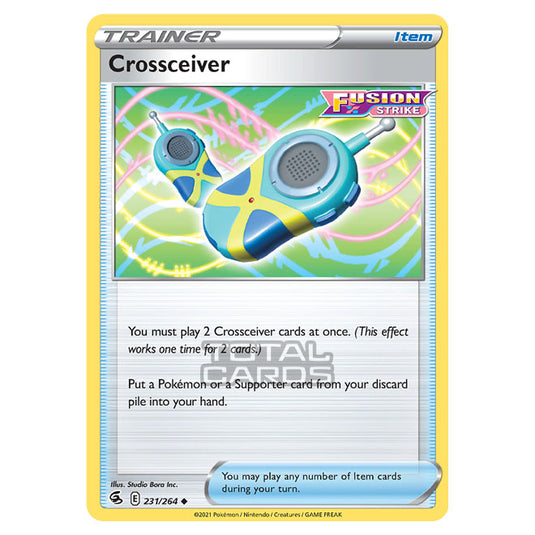 Pokemon - Sword & Shield - Fusion Strike - Crossceiver - 231/264