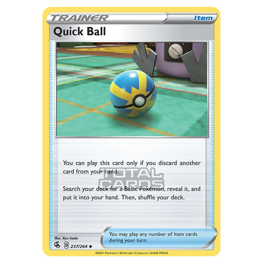 Pokemon - Sword & Shield - Fusion Strike - Quick Ball - 237/264
