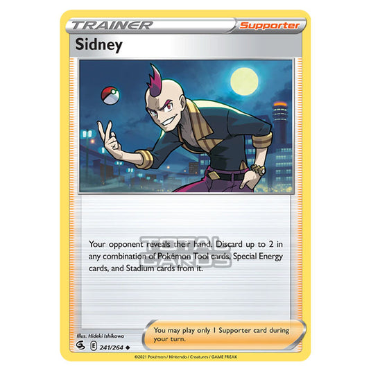 Pokemon - Sword & Shield - Fusion Strike - Sidney - 241/264