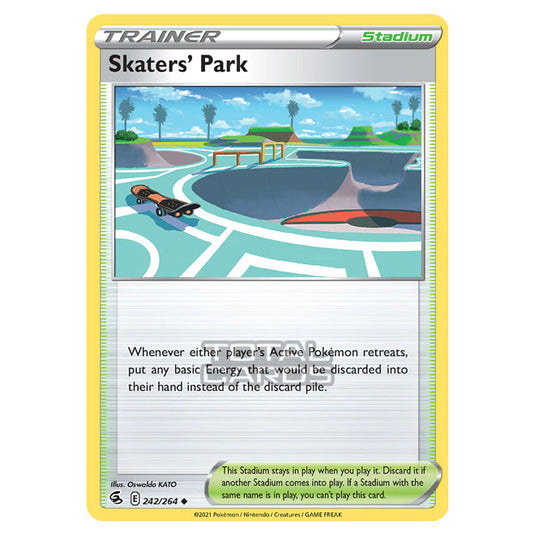 Pokemon - Sword & Shield - Fusion Strike - Skaters' Park - 242/264