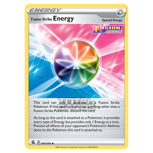 Pokemon - Sword & Shield - Fusion Strike - Fusion Strike Energy - 244/264