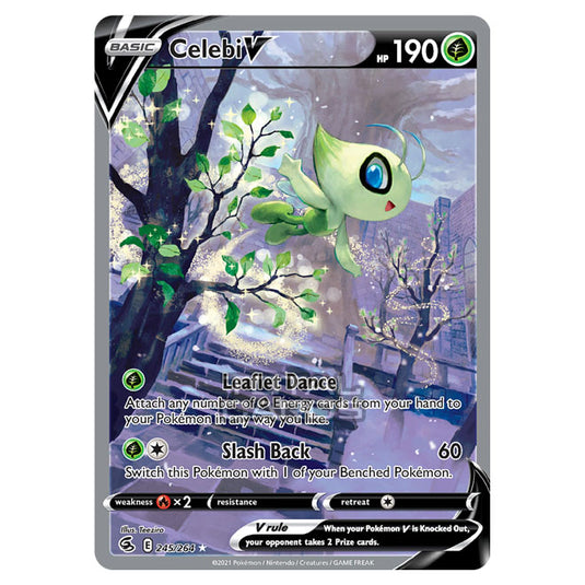 Pokemon - Sword & Shield - Fusion Strike - Celebi V - 245/264