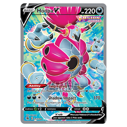 Pokemon - Sword & Shield - Fusion Strike - Hoopa V - 253/264