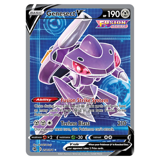 Pokemon - Sword & Shield - Fusion Strike - Genesect V - 254/264