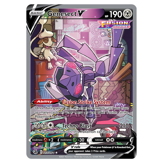 Pokemon - Sword & Shield - Fusion Strike - Genesect V - 255/264