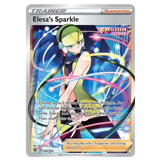 Pokemon - Sword & Shield - Fusion Strike - Elesa's Sparkle - 260/264