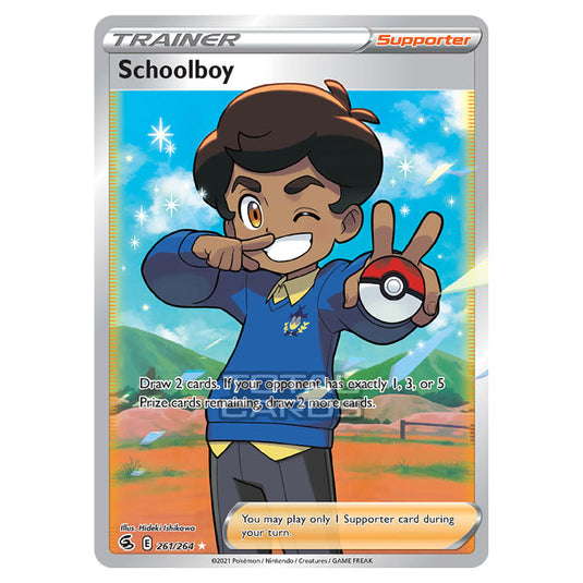 Pokemon - Sword & Shield - Fusion Strike - Schoolboy - 261/264