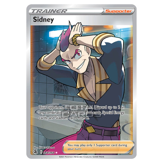 Pokemon - Sword & Shield - Fusion Strike - Sidney - 264/264