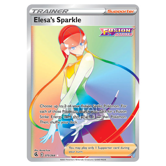 Pokemon - Sword & Shield - Fusion Strike - Elesa's Sparkle - 275/264