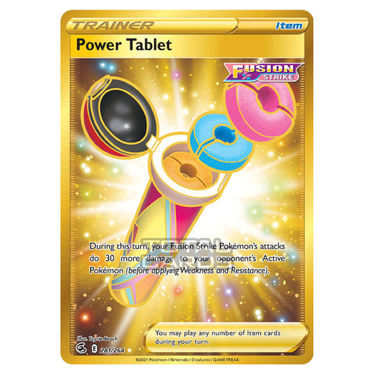 Pokemon - Sword & Shield - Fusion Strike - Power Tablet - 281/264