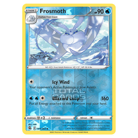 Pokemon - Sword & Shield - Fusion Strike - Frosmoth - 085/264 - (Reverse Holo)