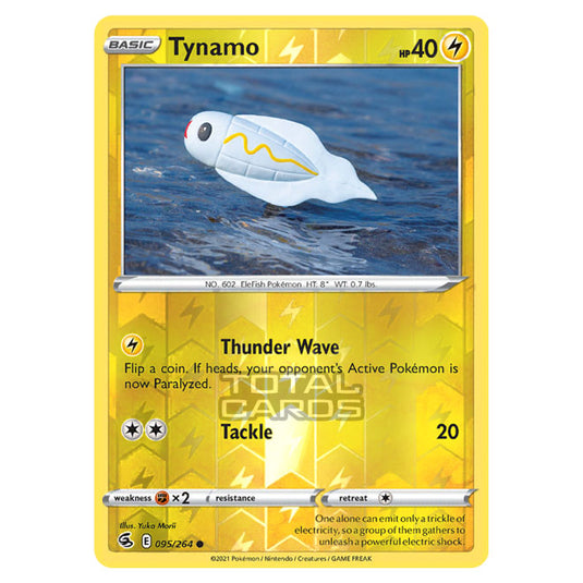 Pokemon - Sword & Shield - Fusion Strike - Tynamo - 095/264 - (Reverse Holo)