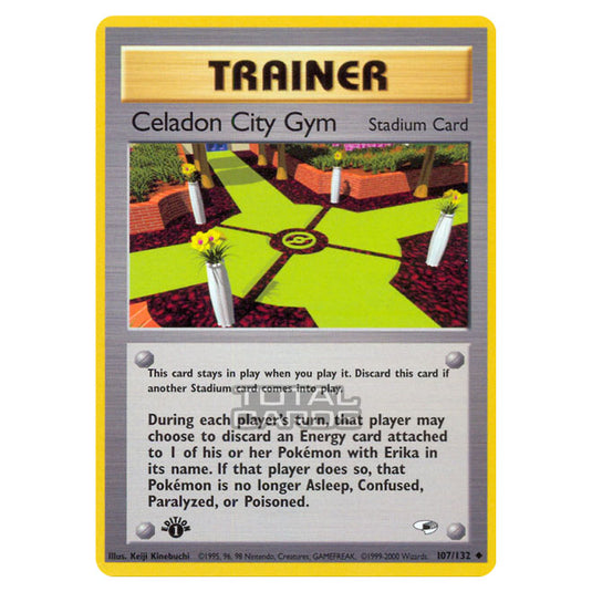Pokemon - Gym - Gym Heroes - Celadon City Gym - 107/132