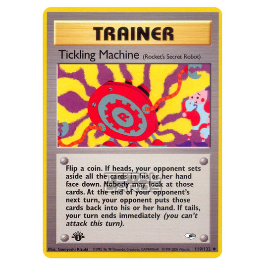 Pokemon - Gym - Gym Heroes - Tickling Machine - 119/132