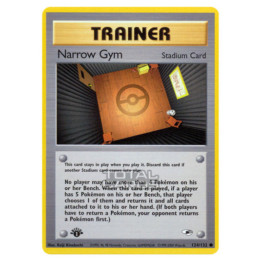 Pokemon - Gym - Gym Heroes - Narrow Gym - 124/132