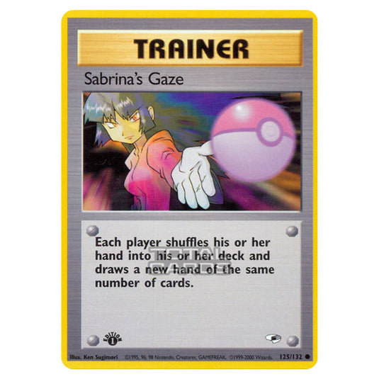 Pokemon - Gym - Gym Heroes - Sabrina's Gaze - 125/132