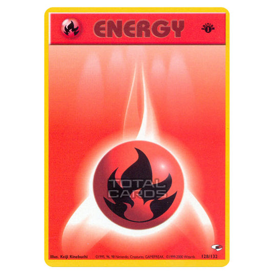 Pokemon - Gym - Gym Heroes - Fire Energy - 128/132