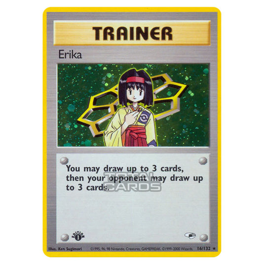 Pokemon - Gym - Gym Heroes - Erika - 16/132 Pokemon - Gym - Gym Heroes - Erika - 16/132