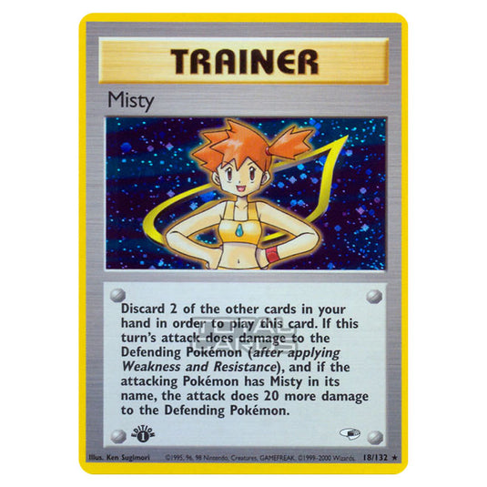 Pokemon - Gym - Gym Heroes - Misty - 18/132