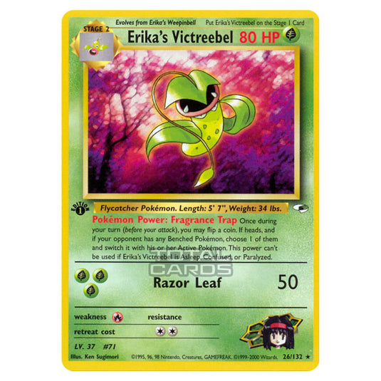 Pokemon - Gym - Gym Heroes - Erika's Victreebel - 26/132