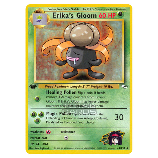 Pokemon - Gym - Gym Heroes - Erika's Gloom - 45/132