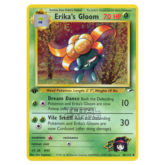 Pokemon - Gym - Gym Heroes - Erika's Gloom - 46/132