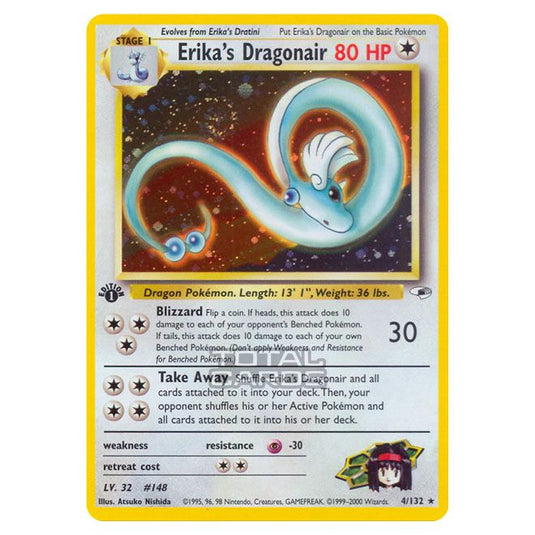 dragonair pokemon card price - 181/165 - SV: Scarlet & Violet 151 *TRADE IN YOUR OLD GAMES/POKEMON CARDS CASH/CREDIT* for Sale in Ontario, CA play or handling and can have a nearly unmarked surface Erika's Dragonair (4/132) [Gym Heroes