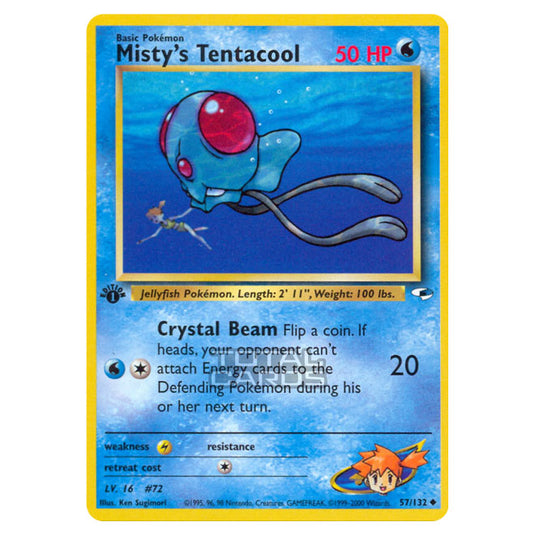 Pokemon - Gym - Gym Heroes - Misty's Tentacool - 57/132