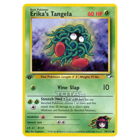 Pokemon - Gym - Gym Heroes - Erika's Tangela - 79/132