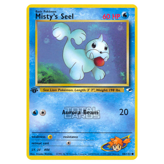 Pokemon - Gym - Gym Heroes - Misty's Seel - 88/132