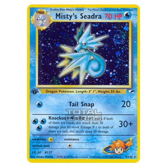 Pokemon - Gym - Gym Heroes - Misty's Seadra - 9/132