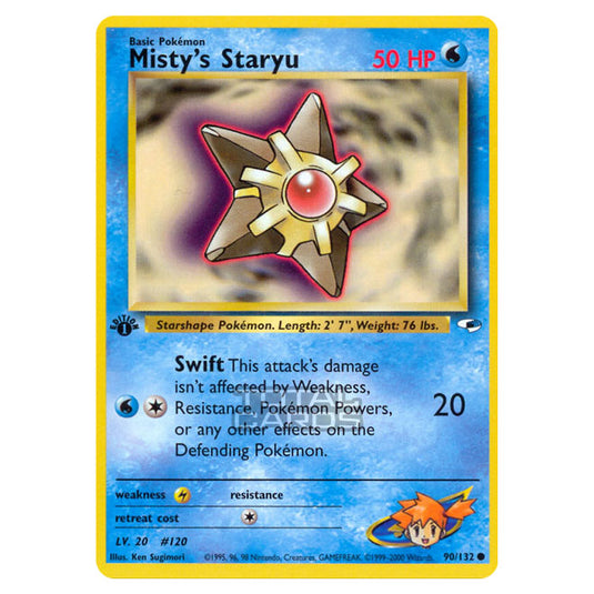 Pokemon - Gym - Gym Heroes - Misty's Staryu - 90/132