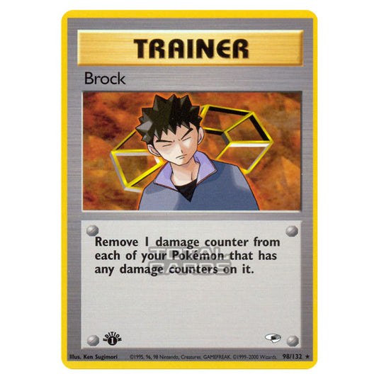 Pokemon - Gym - Gym Heroes - Brock - 98/132